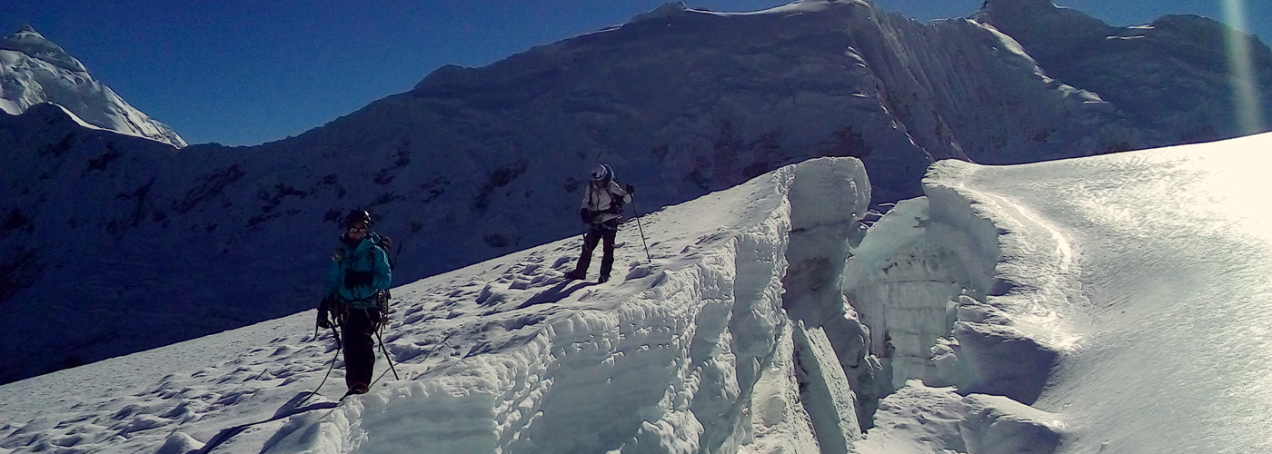 escalada nevado ishinca